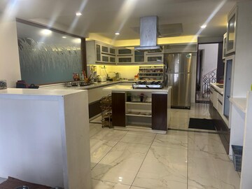 Kitchen in 5 BHK Apartment at Panampilly Nagar – for Sale