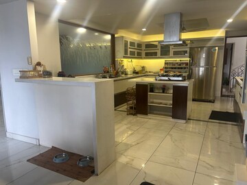 Kitchen in 5 BHK Apartment at Panampilly Nagar – for Sale
