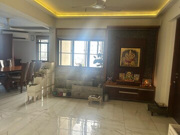 Living Room in 5 BHK Apartment at Panampilly Nagar – for Sale