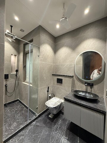 Bathroom in 4 BHK Builder Floor at Greater Kailash ii – for Rent