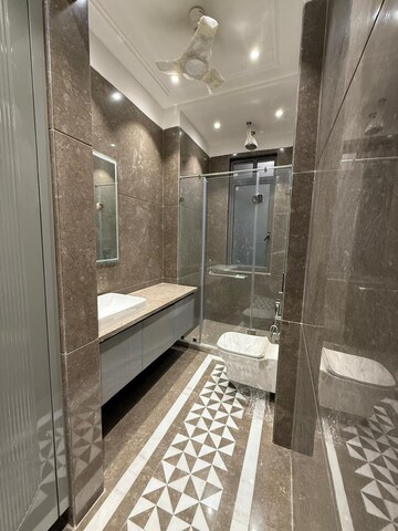 Bathroom in 4 BHK Builder Floor at Greater Kailash ii – for Rent