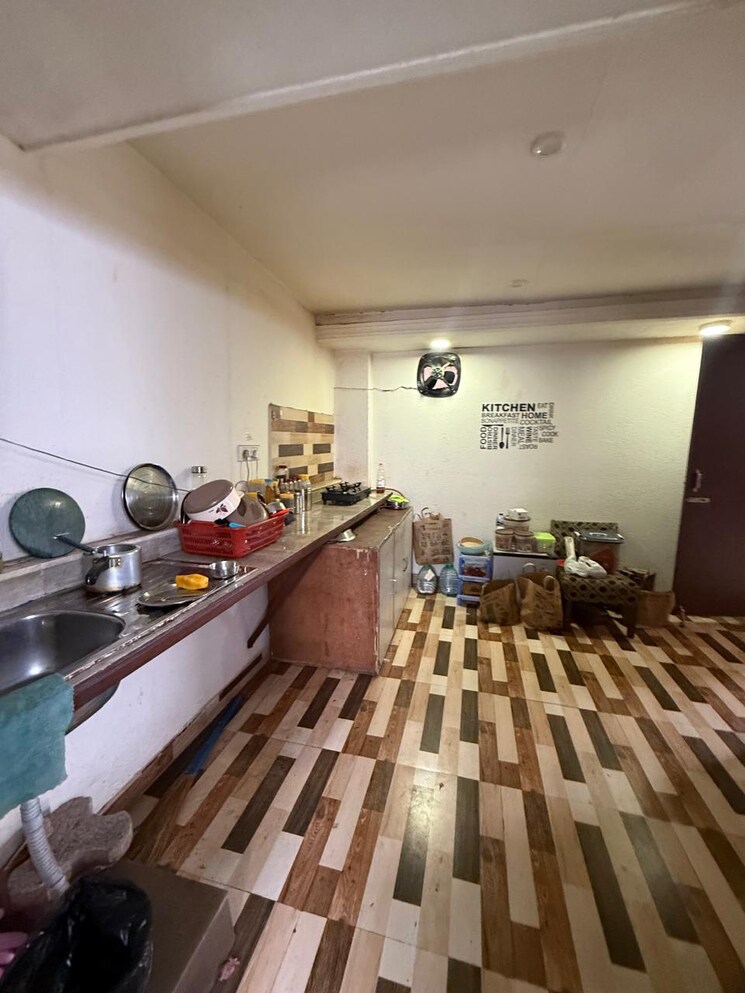 Kitchen, kalkaji 1 Bedroom 800 Sq.Ft. Builder Floor In Kalkaji Delhi 9024654