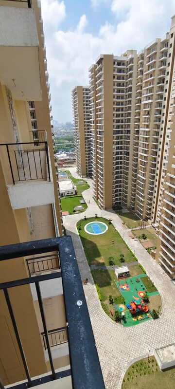 Balcony in 3 BHK Apartment at Amrapali Crystal Homes, Sector 76 – for Rent