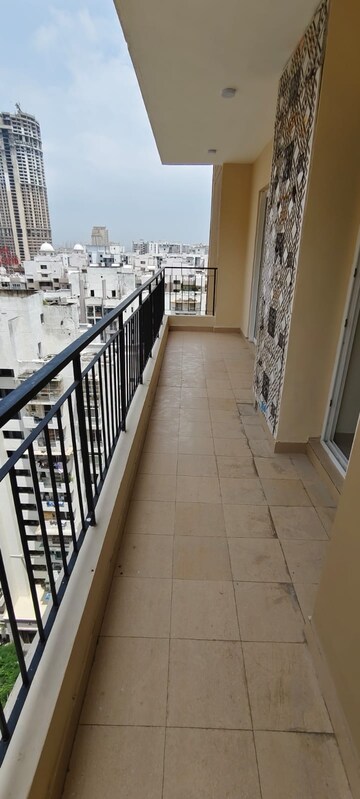 Balcony in 3 BHK Apartment at Amrapali Crystal Homes, Sector 76 – for Rent