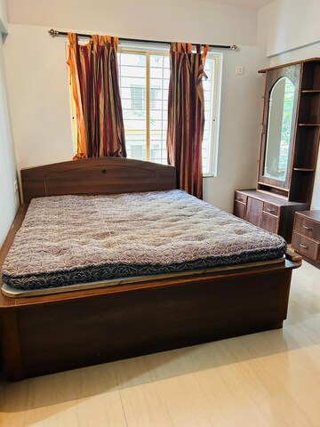 Bedroom in 3 BHK Apartment at Sai Saheb, Pimple Saudagar – for Rent