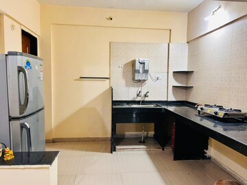 Kitchen in 3 BHK Apartment at Sai Saheb, Pimple Saudagar – for Rent