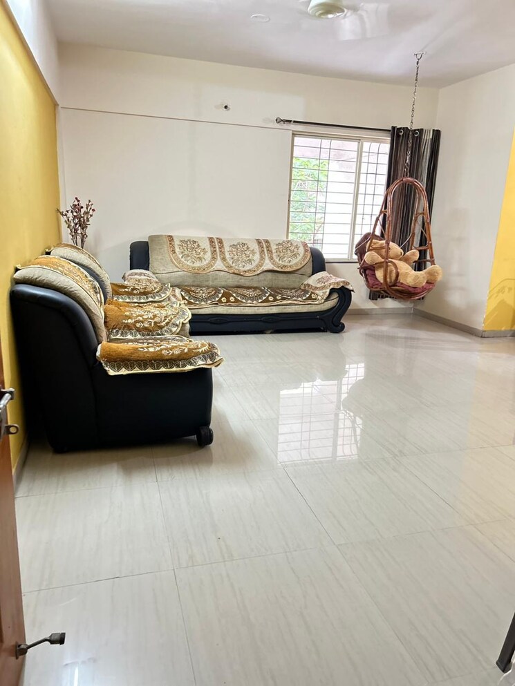 Living Room, sai-saheb 3 Bedroom 1450 Sq.Ft. Apartment In Pimple Saudagar Pune 9024725