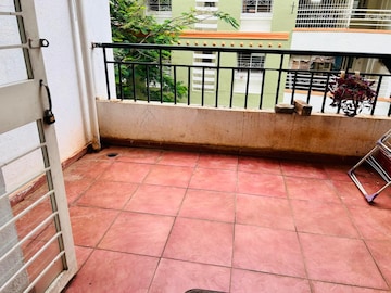 Balcony in 3 BHK Apartment at Sai Saheb, Pimple Saudagar – for Rent