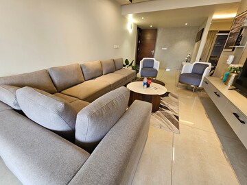 Living Room in 3 BHK Apartment at Panampilly Nagar – for Sale