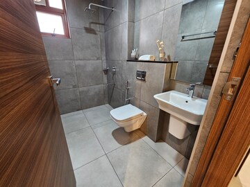 Attached Bathroom in 3 BHK Apartment at Panampilly Nagar – for Sale