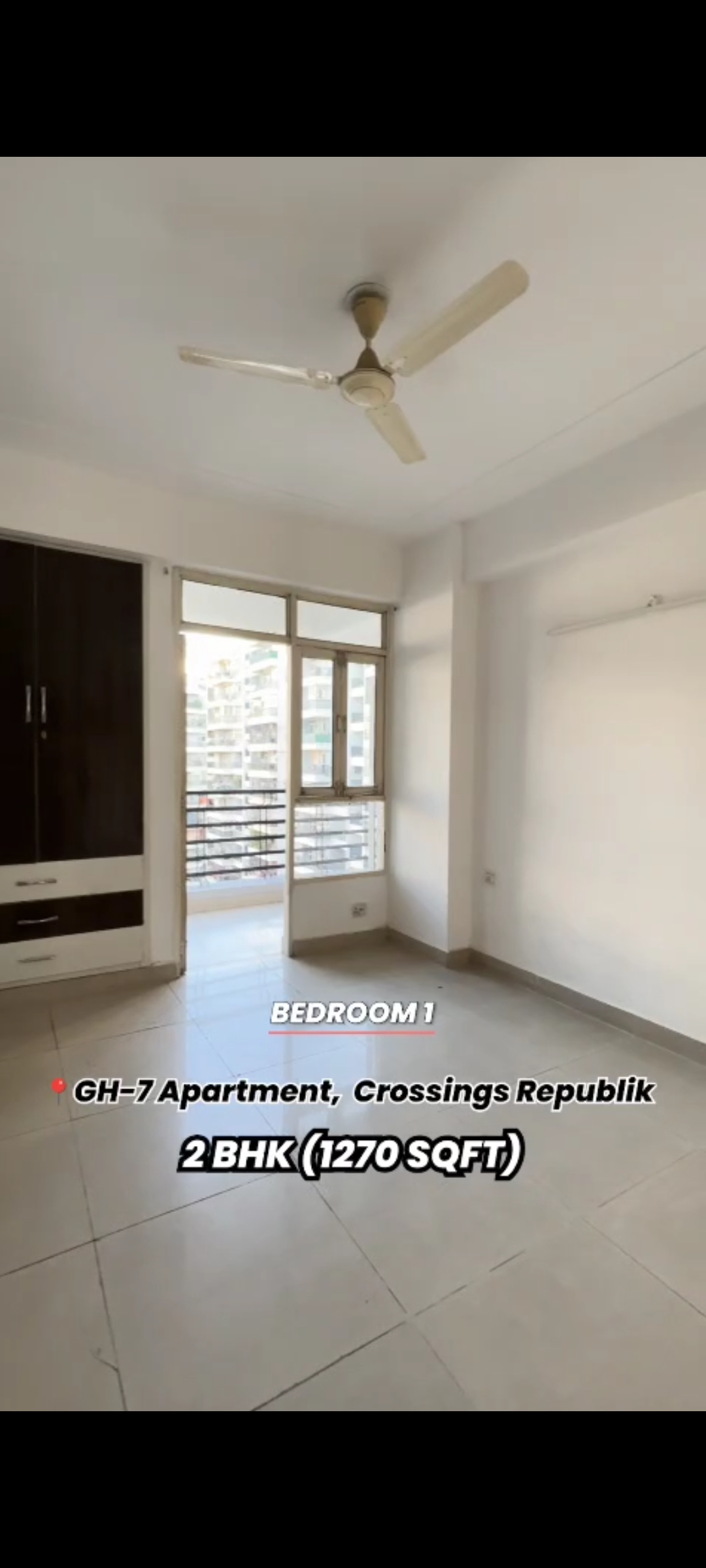 2 BHK + Pooja Room Apartment For Sale in GH-7 Crossings Republik