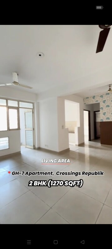 Room in 2 BHK Apartment at GH-7 Crossings Republik, Vijay Nagar – for Sale