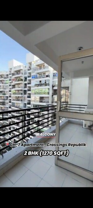 2 BHK Apartment – Exterior View View at GH-7 Crossings Republik, Vijay Nagar - for Sale