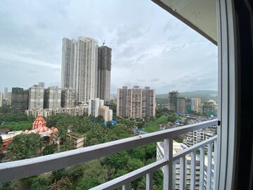 Balcony in 1 BHK Apartment at DGS Sheetal Tapovan, Malad East – for Rent