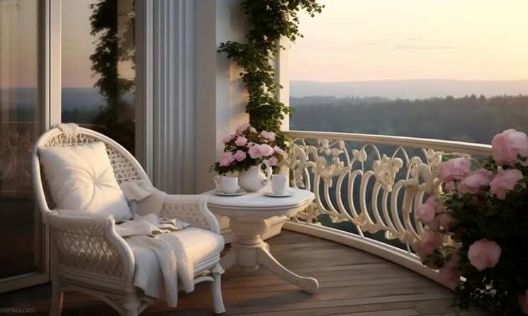 Balcony, godrej-alira 4 Bedroom 3167 Sq.Ft. Apartment In Sector 39 Gurgaon 9024784