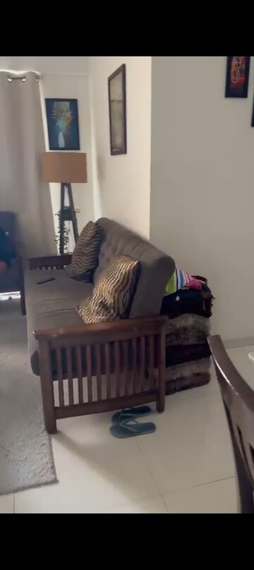 Living Room in 2 BHK Apartment at Nyati Enchante, Wadgaon Sheri – for Rent