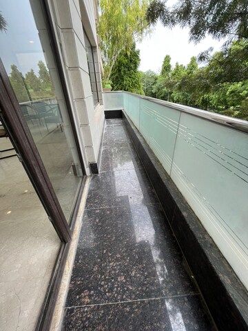 Balcony in 4 BHK Builder Floor at Gulmohar Park – for Rent