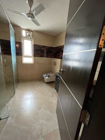 Bathroom in 4 BHK Builder Floor at Gulmohar Park – for Rent