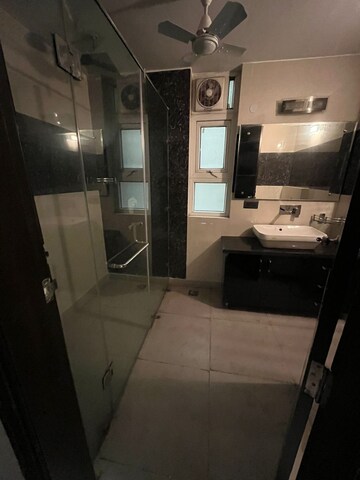 Bathroom in 4 BHK Builder Floor at Gulmohar Park – for Rent