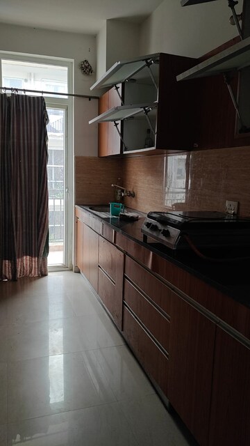 Kitchen in 3 BHK Apartment at Omaxe Ambrosia, North Mullanpur – for Rent