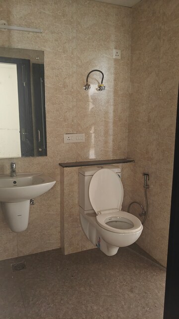 Bathroom in 3 BHK Apartment at Ambika Florence Park, North Mullanpur – for Rent