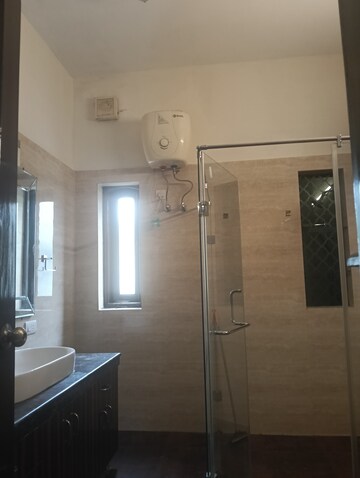 Bathroom in 3 BHK Builder Floor at Iffco Colony – for Rent