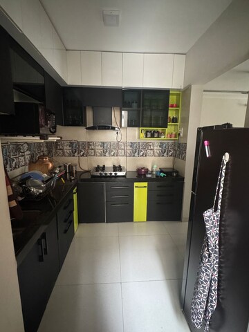 Kitchen in 2 BHK Apartment at Kumar Picasso, Hadapsar – for Rent