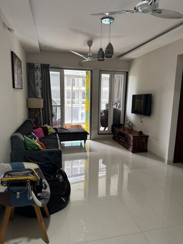 Living Room in 2 BHK Apartment at Kumar Picasso, Hadapsar – for Rent