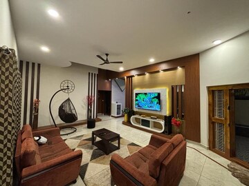 Living Room in 5 BHK Villa at Devanahalli – for Sale