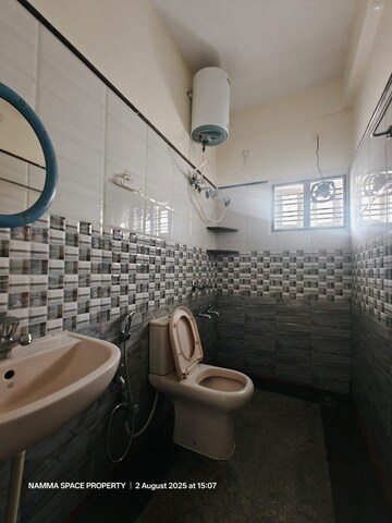 Bathroom in 2 BHK Builder Floor at Hsr Layout – for Rent