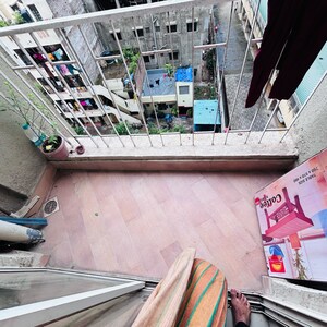 Balcony in Studio Builder Floor at Kele Niwaas, Amanora Park Town – for Sale