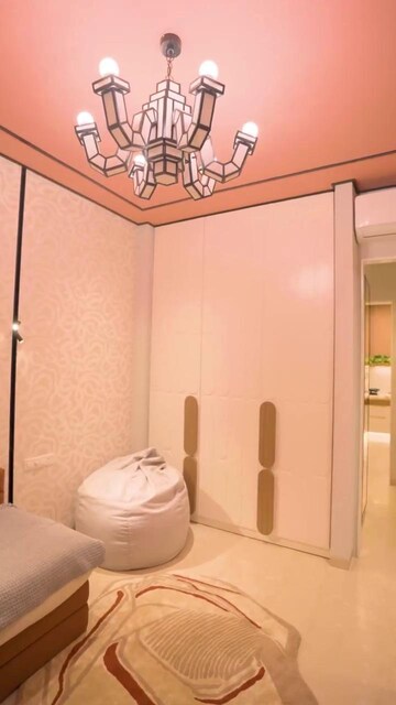 Master Bedroom in 3 BHK Apartment at Kalpataru Parkcity Estella, Kolshet Road – for Sale
