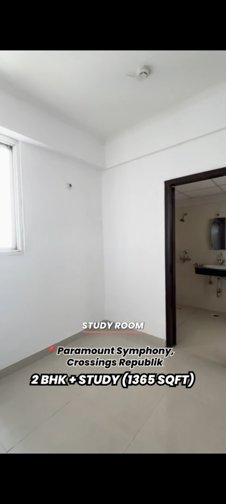 Room, paramount-symphony 2.5 Bedroom 1365 Sq.Ft. Apartment In Sain Vihar Ghaziabad 9024989