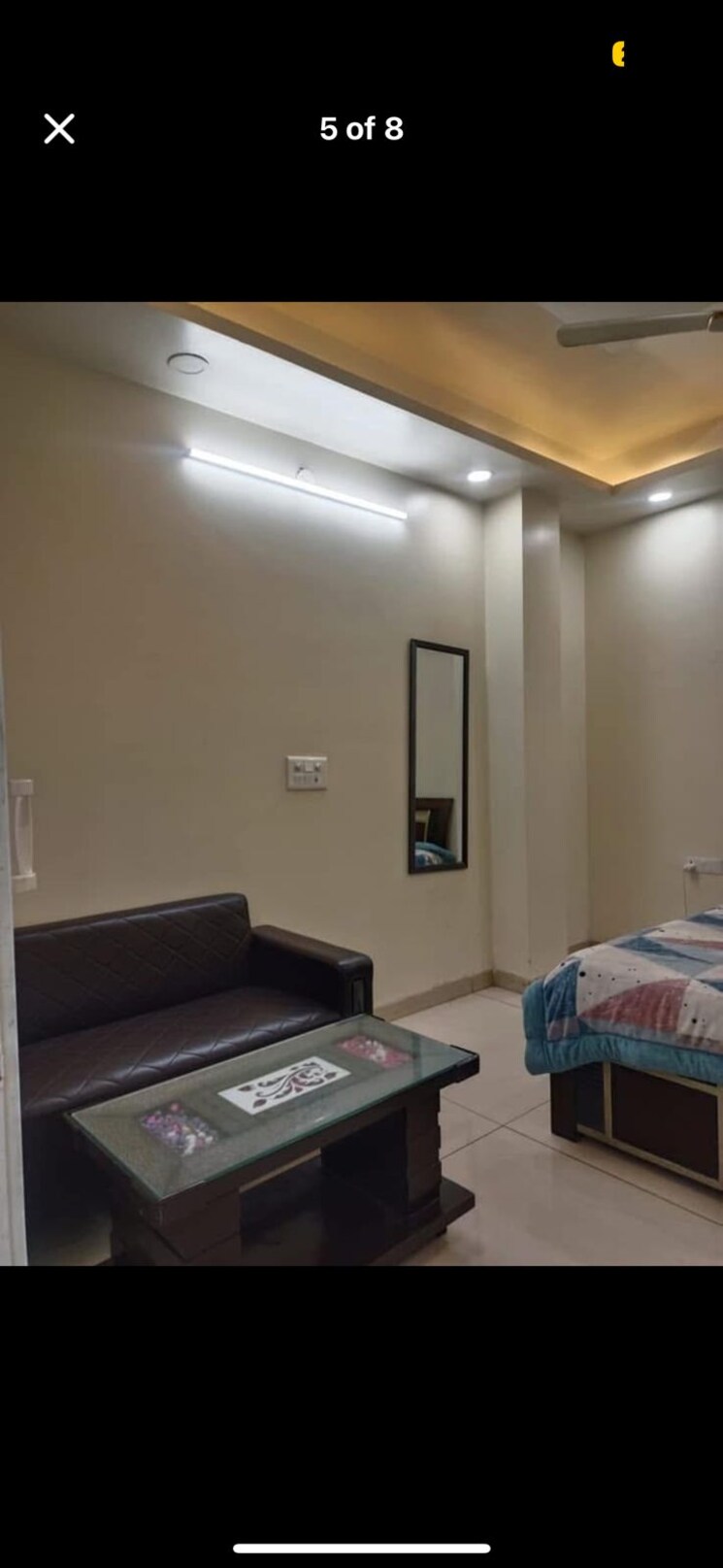 Bedroom, sas-tower 1 Bedroom 650 Sq.Ft. Builder Floor In Sector 38 Gurgaon 9024988