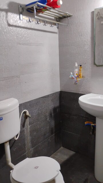 Bathroom in 3 BHK Apartment at Siddhant Divine, Wagholi – for Rent