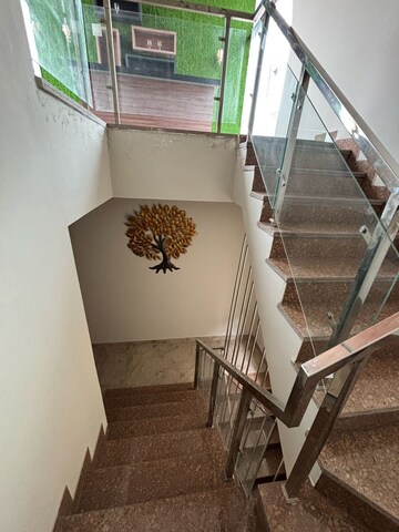 Staircase in 5 BHK Villa at Ambala Highway – for Sale