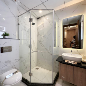Bathroom in 4 BHK Builder Floor at SS Southend Floors, Ghasola – for Sale