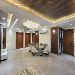 Living Room in 4 BHK Builder Floor at SS Southend Floors, Ghasola – for Sale