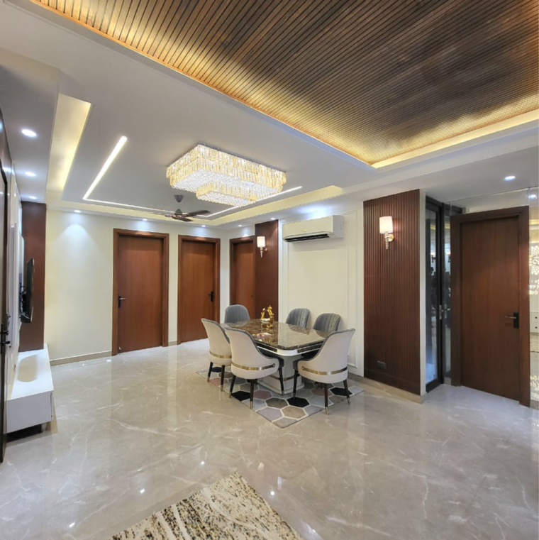 Living Room, ss-southend-floors 4 Bedroom 240 Sq.Yd. Builder Floor In Ghasola Gurgaon 9025024