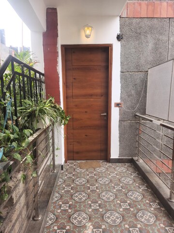 Balcony in 2 BHK Builder Floor at Sheikh Sarai – for Rent