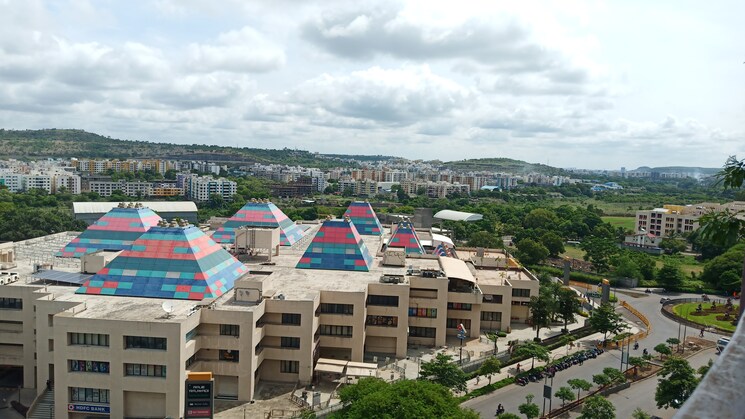 Exterior View, nanded-city-asawari 3 Bedroom 1353 Sq.Ft. Apartment In Nanded Pune 9025055