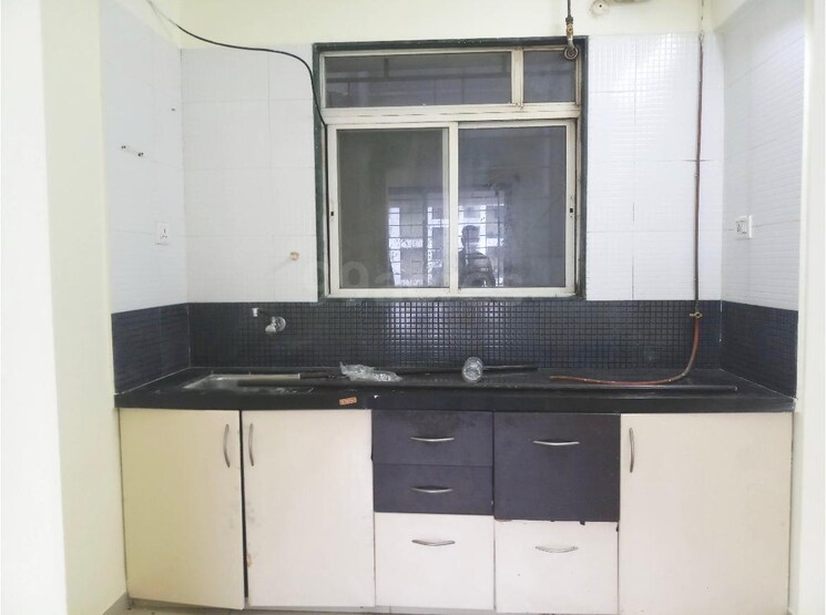 Kitchen, om-golden-palms 2 Bedroom 900 Sq.Ft. Apartment In Wakad Pune 9025069