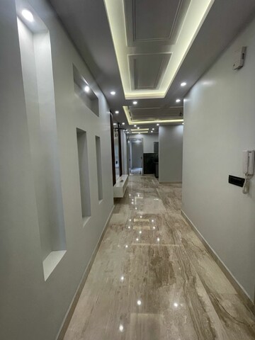 Building Lobby in 2.5 BHK Builder Floor at Ramesh Nagar – for Sale