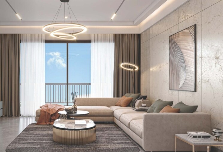 Living Room, pal 3 Bedroom 1850 Sq.Ft. Apartment In Pal Surat 9025129