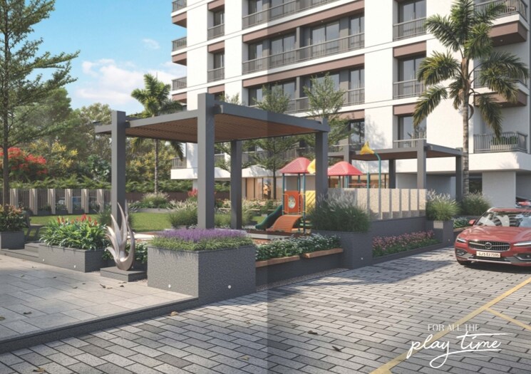 Exterior View, pal 3 Bedroom 1850 Sq.Ft. Apartment In Pal Surat 9025129