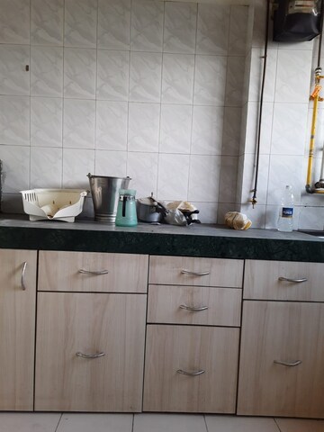 Kitchen in 2 BHK Apartment at Bhaktiyog CHS, Kothrud – for Rent