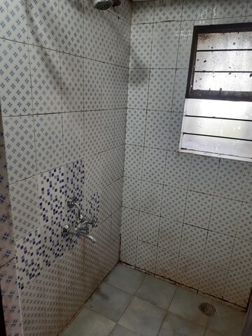 Bathroom in 2 BHK Apartment at Bhaktiyog CHS, Kothrud – for Rent