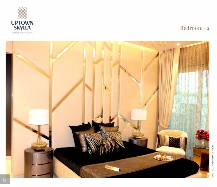 Living Room, artique-uptown-skylla 4 Bedroom 2505 Sq.Ft. Apartment In International Airport Road Zirakpur 9025156