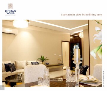 Living Room in 4 BHK Apartment at Artique Uptown Skylla, International Airport Road – for Sale