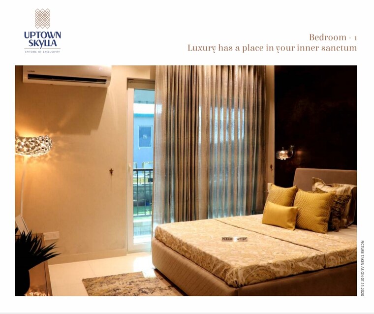Living Room, artique-uptown-skylla 4 Bedroom 2505 Sq.Ft. Apartment In International Airport Road Zirakpur 9025156